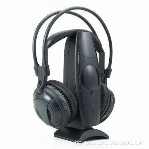 RF/UHF Wireless TV Headphone with 863 or 915MHz Frequency (3 Channels)